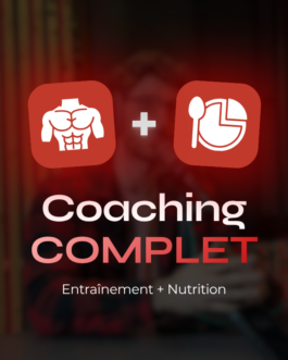 Coaching Complet (Entraînement + Nutrition)